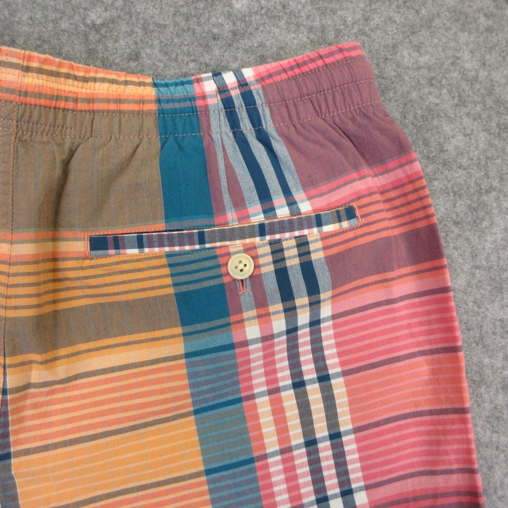 Vineyard Vines Shorts Mens M Madras Cayman Plaid Drawstring Cotton 7" NWOT - Picture 5 of 12